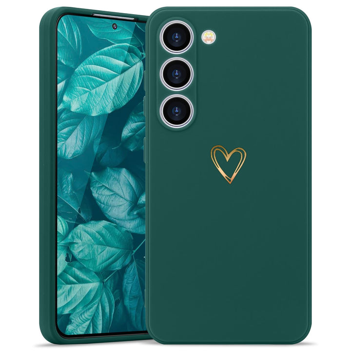 Galaxy S23 Cute Slim Shockproof Case - Blue Grey - DOKUTRONIX