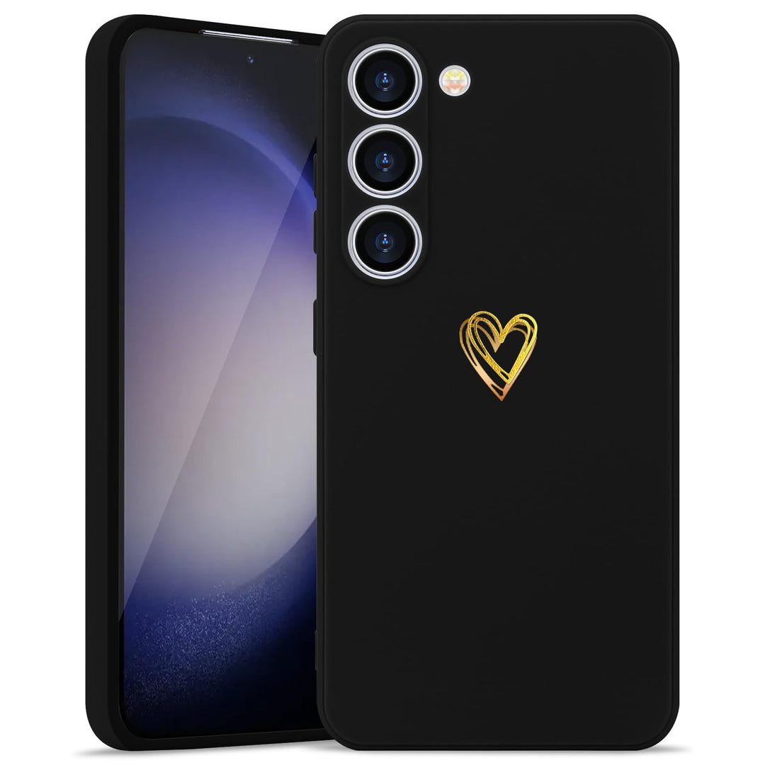 Galaxy S23 Cute Slim Shockproof Case - Blue Grey - DOKUTRONIX
