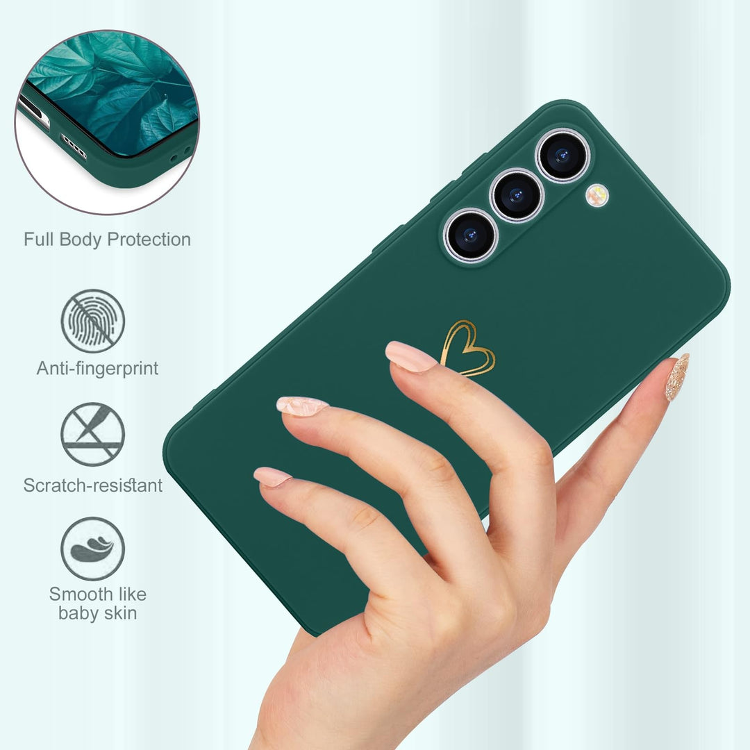 Galaxy S23 Cute Slim Shockproof Case - Blue Grey - DOKUTRONIX