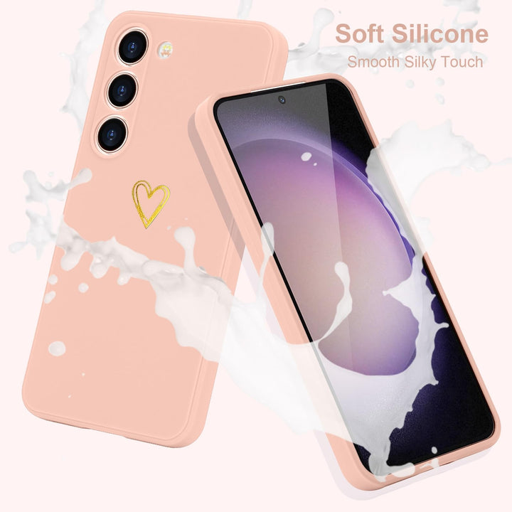 Galaxy S23 Cute Slim Shockproof Case - Blue Grey - DOKUTRONIX