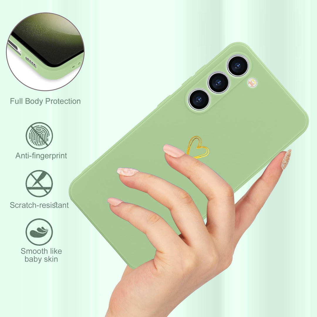 Galaxy S23 Cute Slim Shockproof Case - Blue Grey - DOKUTRONIX