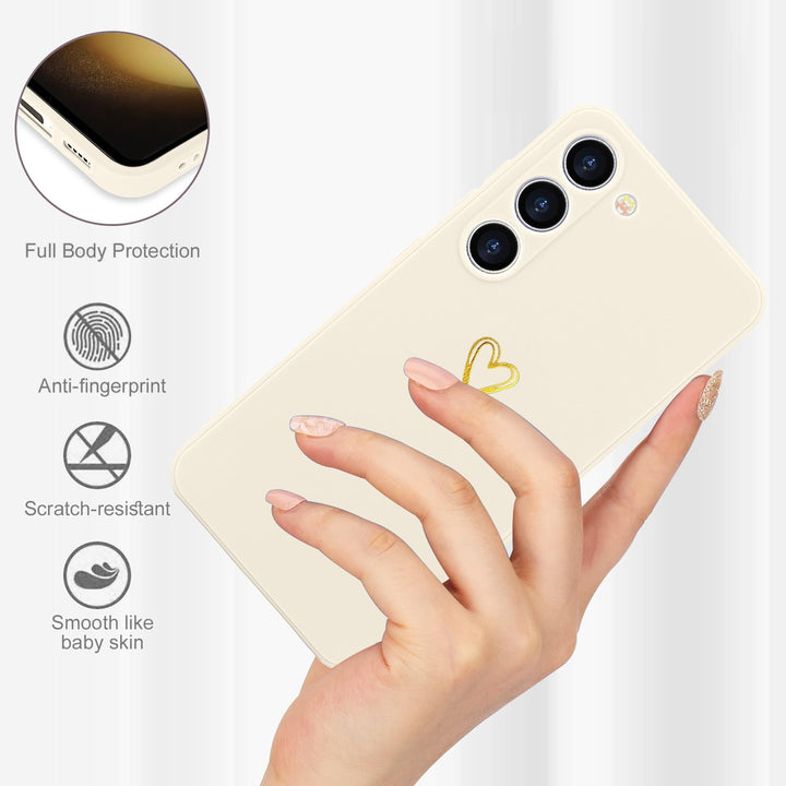 Galaxy S23 Cute Slim Shockproof Case - Blue Grey - DOKUTRONIX