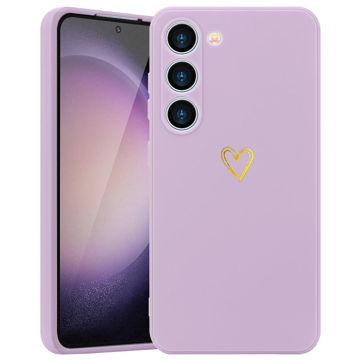 Galaxy S23 Cute Slim Shockproof Case - Blue Grey - DOKUTRONIX