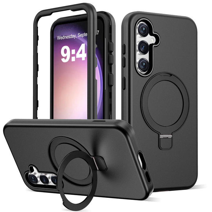 Magnetic Shield Case for Galaxy S23 - Red - DOKUTRONIX