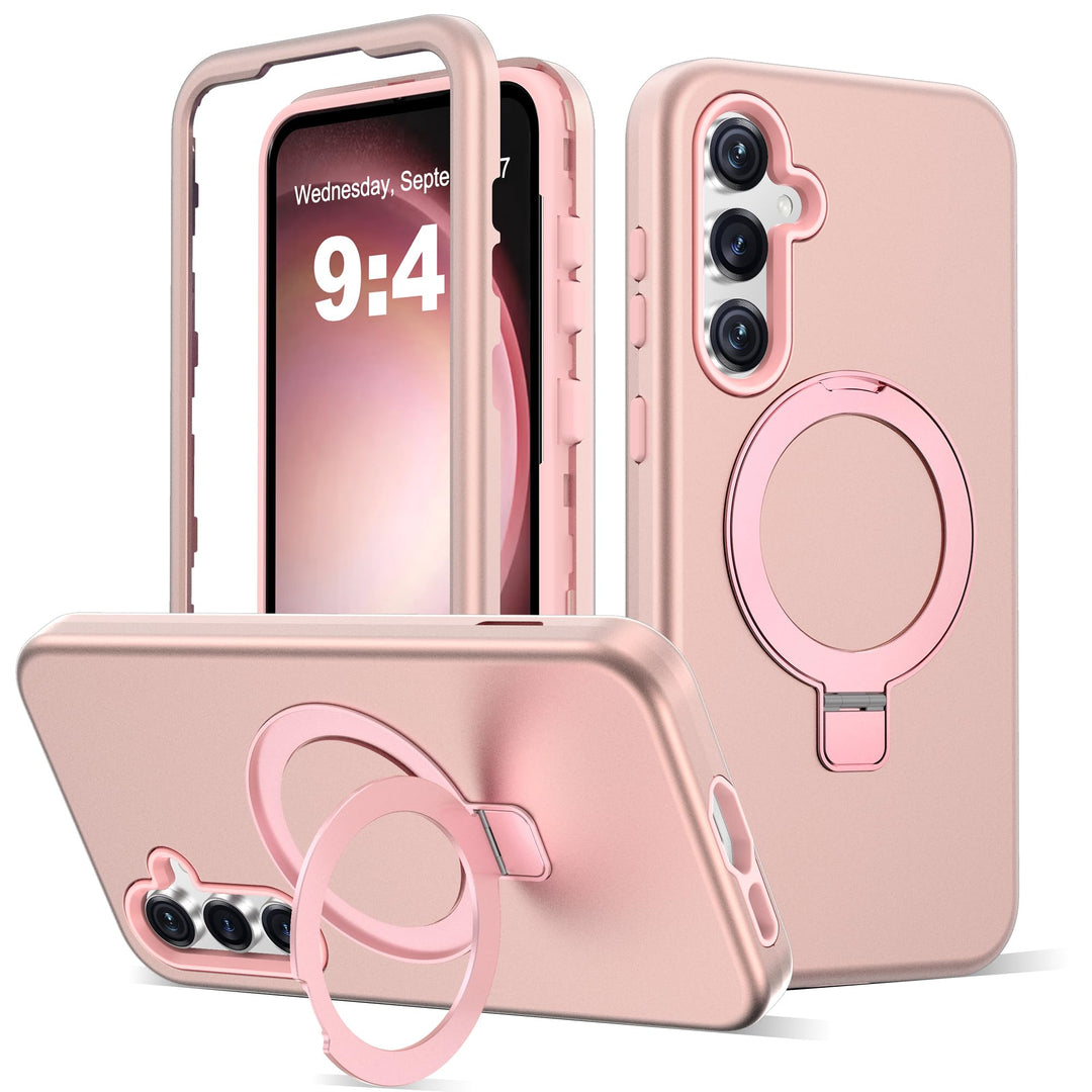 Magnetic Shield Case for Galaxy S23 - Red - DOKUTRONIX