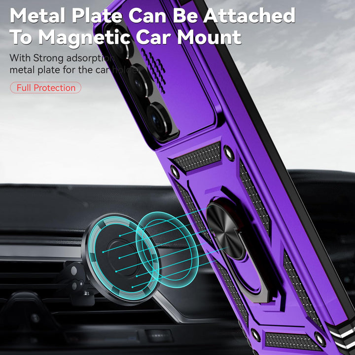 UltraGuard Slide Case for Galaxy S23 - Purple - DOKUTRONIX