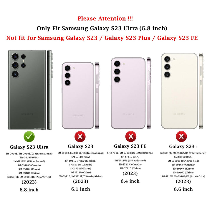 Galaxy S23 Ultra Slide Case - Military Grade - DOKUTRONIX