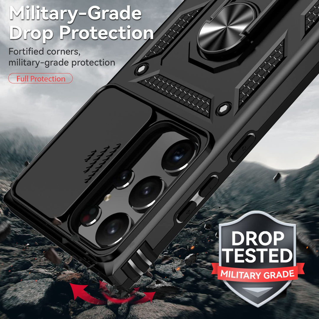 Galaxy S23 Ultra Slide Case - Military Grade - DOKUTRONIX