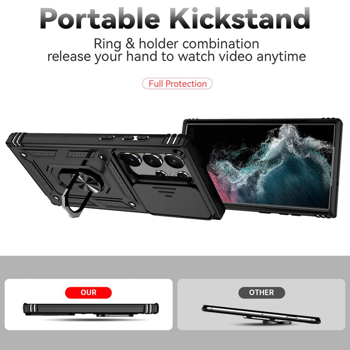 Galaxy S23 Ultra Slide Case - Military Grade - DOKUTRONIX