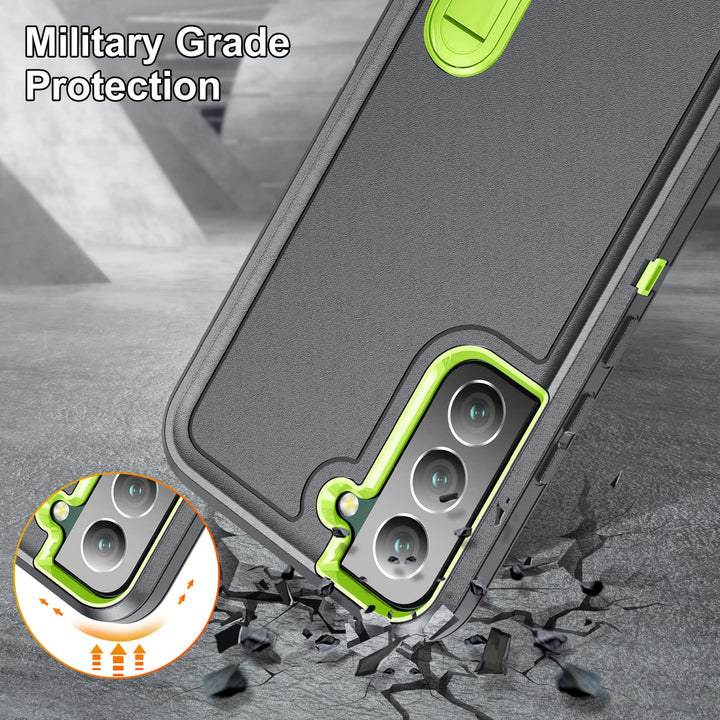 Fucozan Rugged Kickstand Case for Galaxy S22+ - DOKUTRONIX