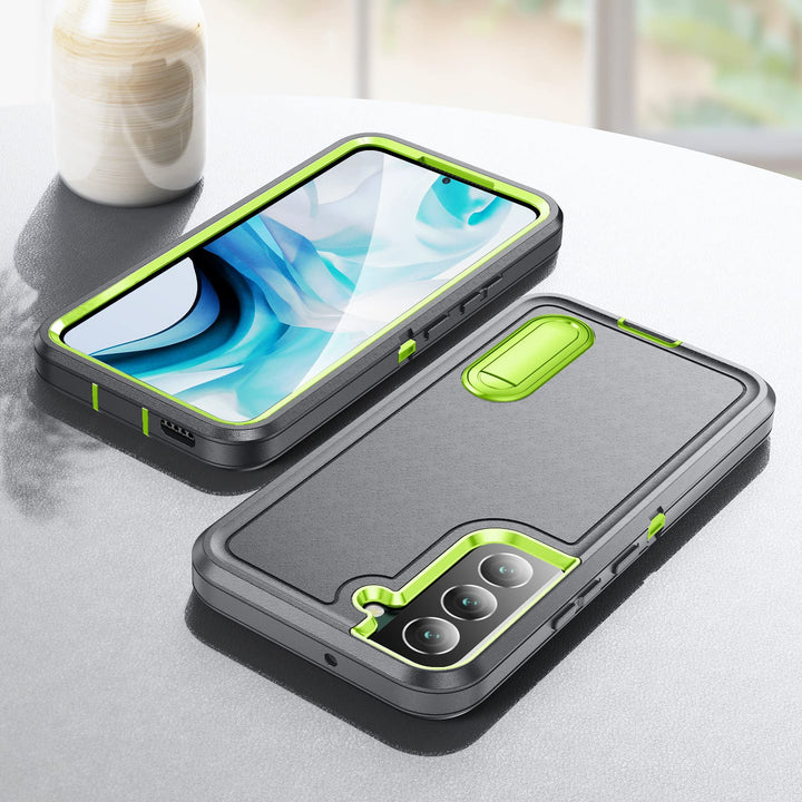 Fucozan Rugged Kickstand Case for Galaxy S22+ - DOKUTRONIX