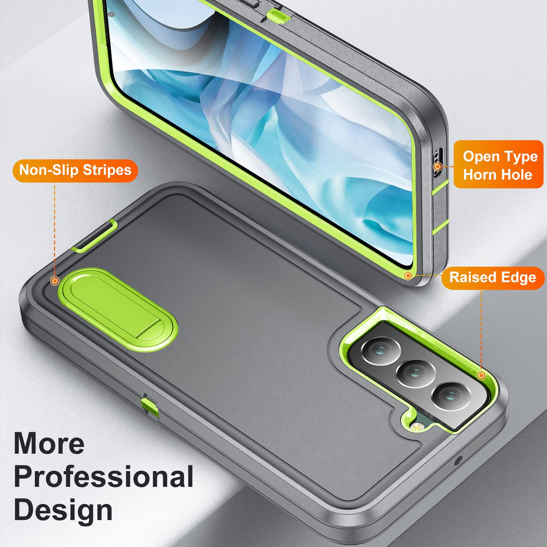 Fucozan Rugged Kickstand Case for Galaxy S22+ - DOKUTRONIX