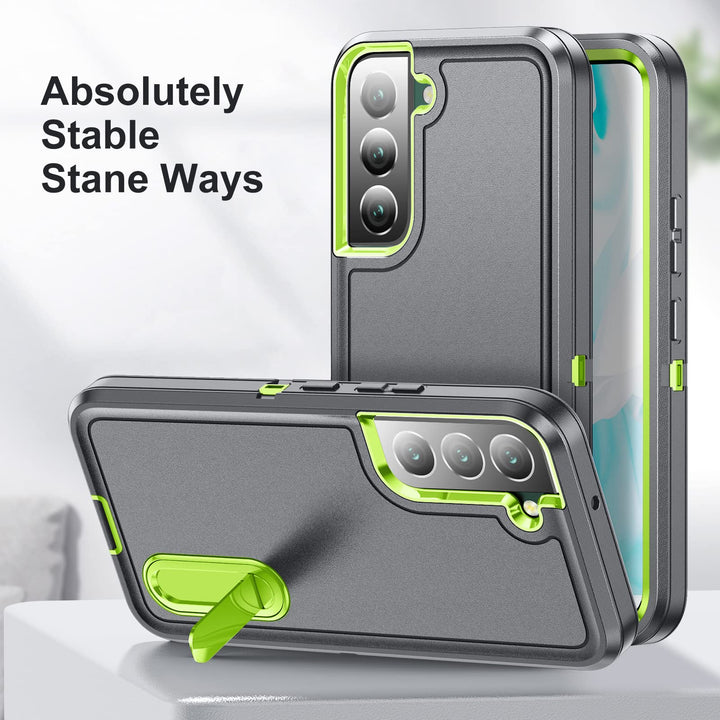 Fucozan Rugged Kickstand Case for Galaxy S22+ - DOKUTRONIX