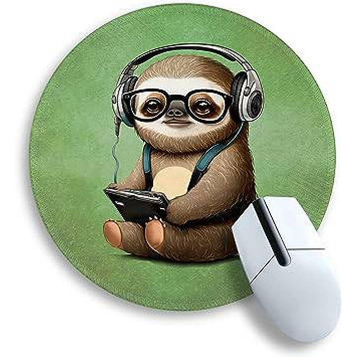 Slothly Spherical Mouse Pad: Fun & Green Design! - DOKUTRONIX