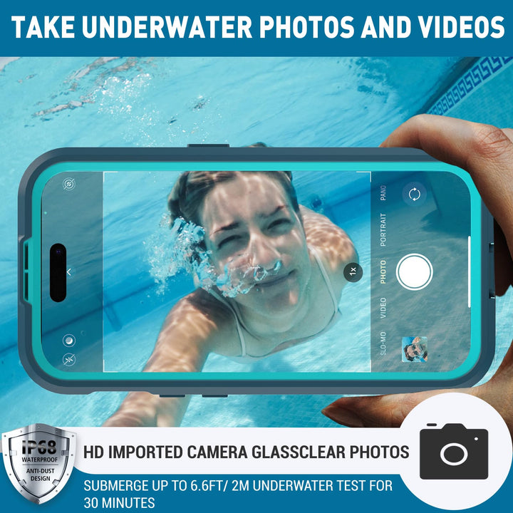 Waterproof FXXXLTF iPhone 15+ Case - DOKUTRONIX