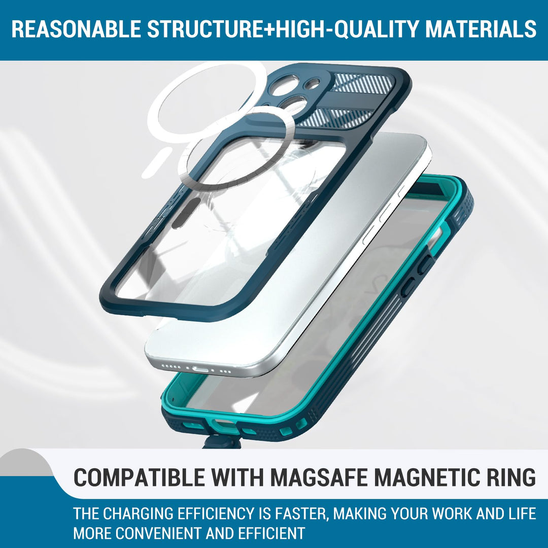 Waterproof FXXXLTF iPhone 15+ Case - DOKUTRONIX