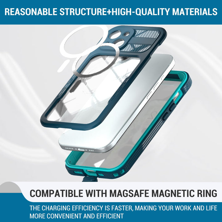 Waterproof FXXXLTF iPhone 15+ Case - DOKUTRONIX