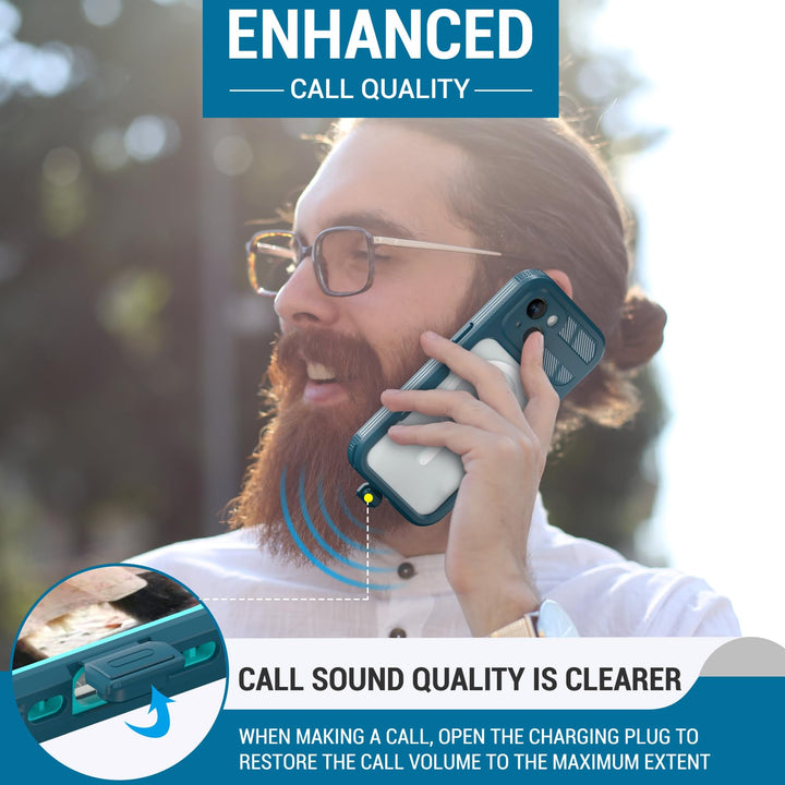 Waterproof FXXXLTF iPhone 15+ Case - DOKUTRONIX