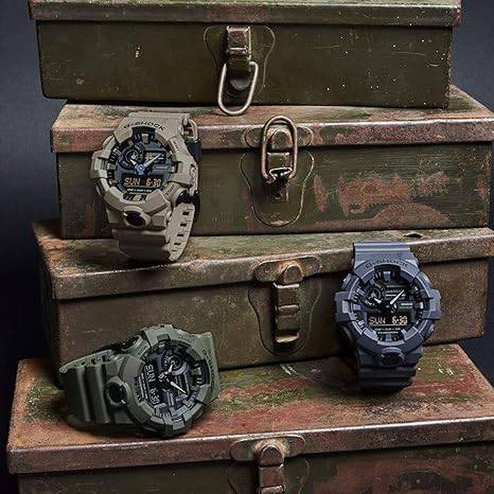 GA-700UC G-Shock Watch (Grey) - DOKUTRONIX