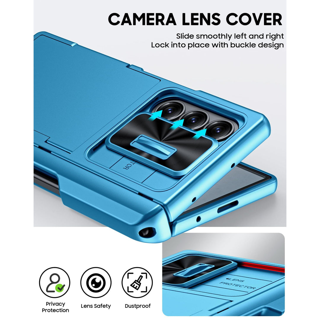 Galaxy Z Fold 6 RFID Wallet Case with Card Slots & Magnetic Closure - DOKUTRONIX