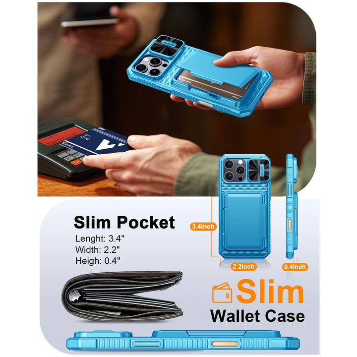 Galaxy Z Fold 6 RFID Wallet Case with Card Slots & Magnetic Closure - DOKUTRONIX