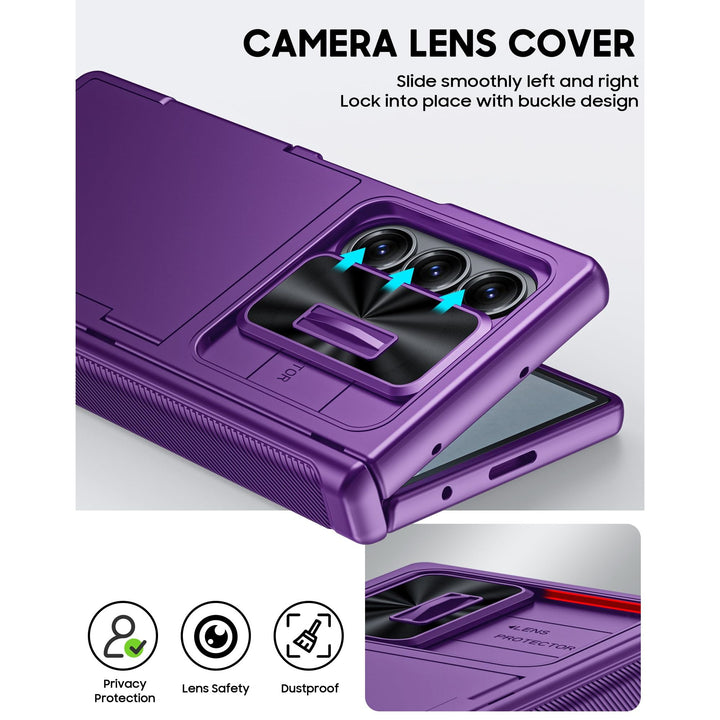 Galaxy Z Fold 6 RFID Wallet Case with Card Slots & Magnetic Closure - DOKUTRONIX