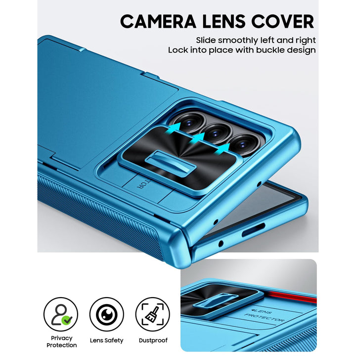 Galaxy Z Fold 6 RFID Wallet Case with Card Slots & Magnetic Closure - DOKUTRONIX