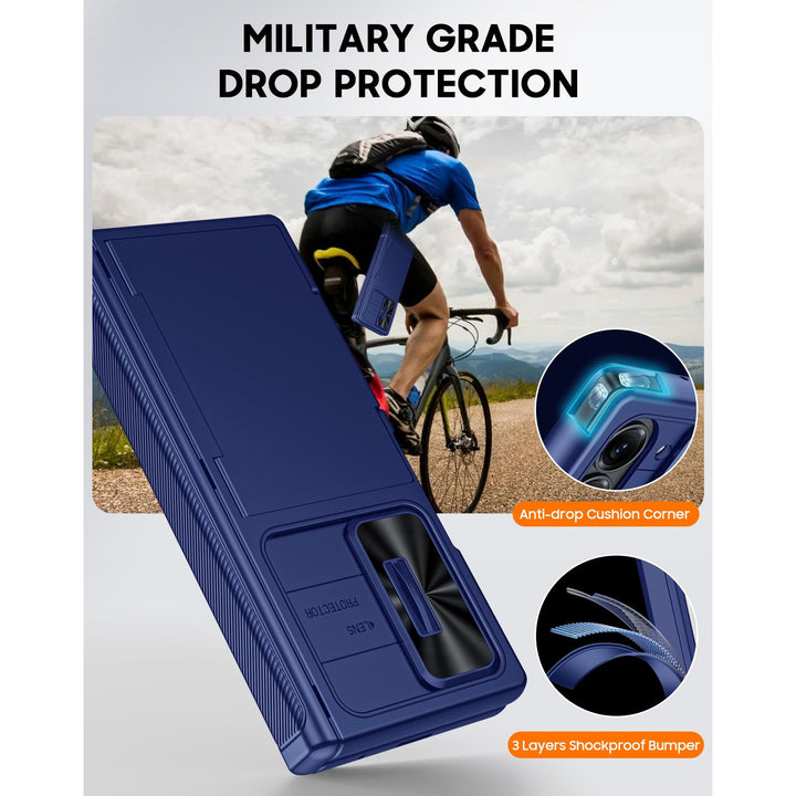 Galaxy Z Fold 6 RFID Wallet Case with Card Slots & Magnetic Closure - DOKUTRONIX