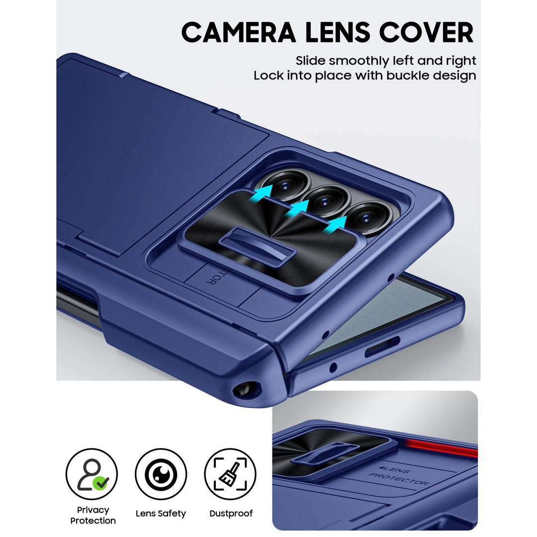 Galaxy Z Fold 6 RFID Wallet Case with Card Slots & Magnetic Closure - DOKUTRONIX