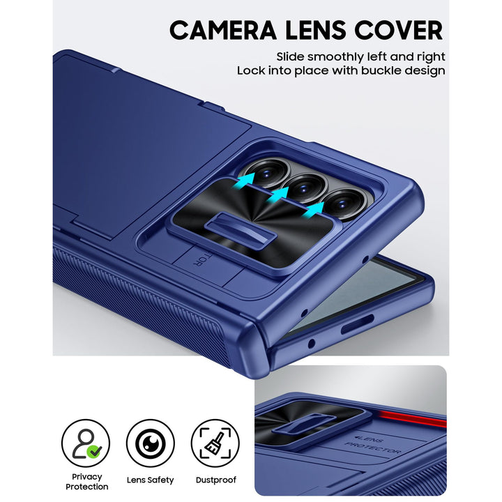 Galaxy Z Fold 6 RFID Wallet Case with Card Slots & Magnetic Closure - DOKUTRONIX