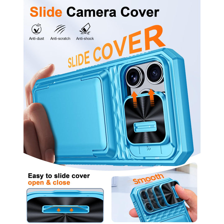 Galaxy Z Fold 6 RFID Wallet Case with Card Slots & Magnetic Closure - DOKUTRONIX