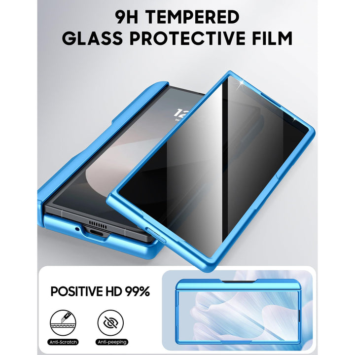 Galaxy Z Fold 6 RFID Wallet Case with Card Slots & Magnetic Closure - DOKUTRONIX