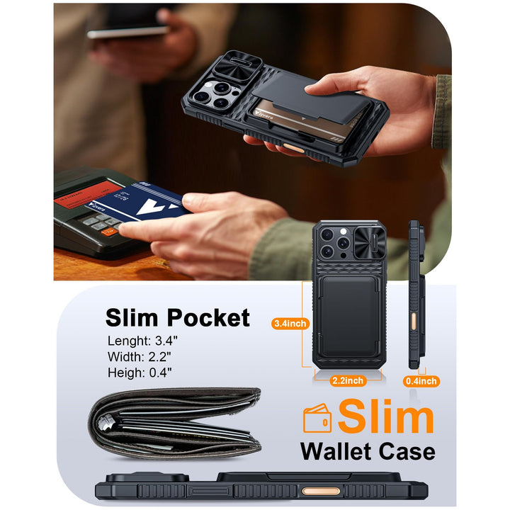 Galaxy Z Fold 6 RFID Wallet Case with Card Slots & Magnetic Closure - DOKUTRONIX