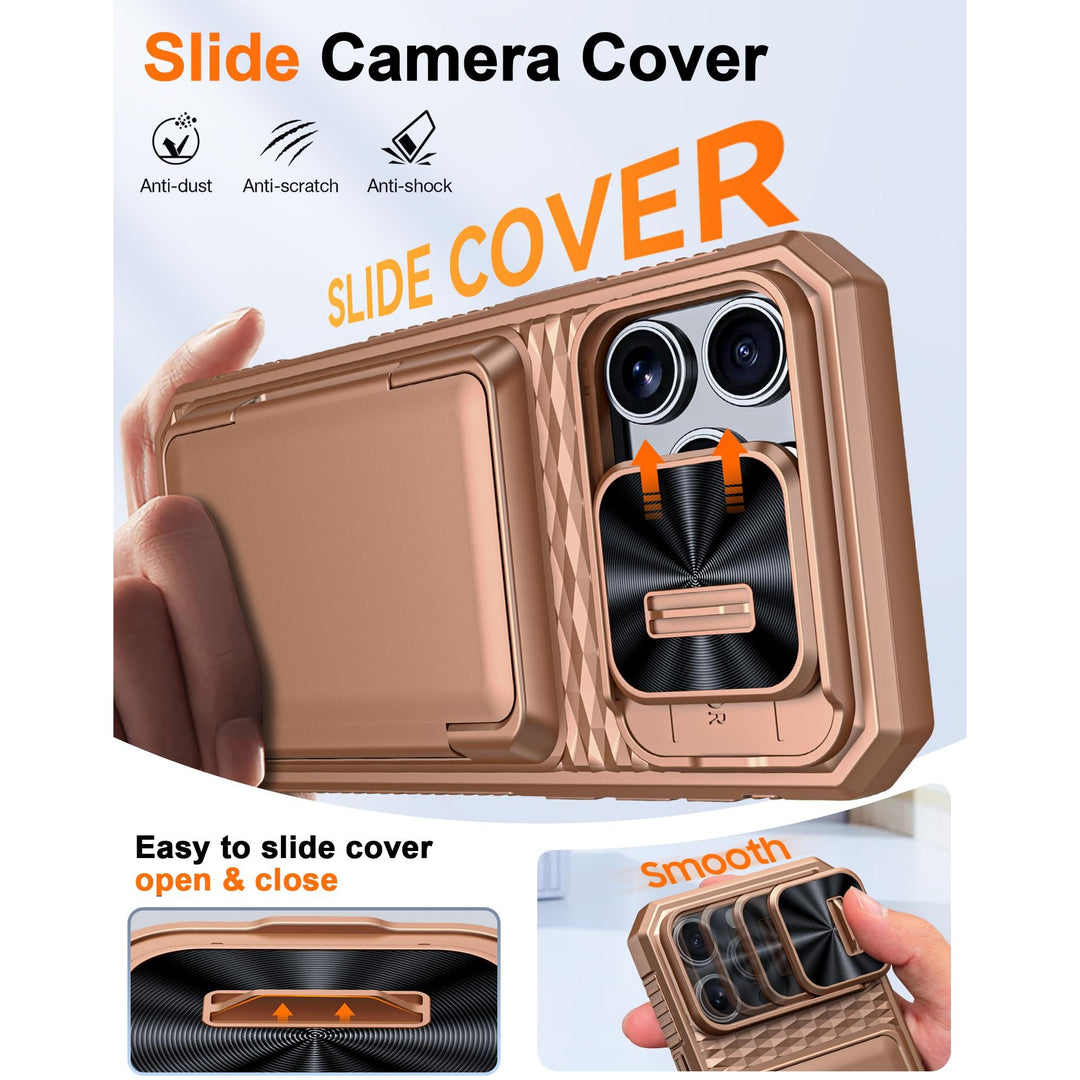 Galaxy Z Fold 6 RFID Wallet Case with Card Slots & Magnetic Closure - DOKUTRONIX