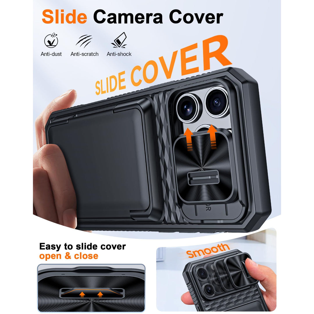 Galaxy Z Fold 6 RFID Wallet Case with Card Slots & Magnetic Closure - DOKUTRONIX