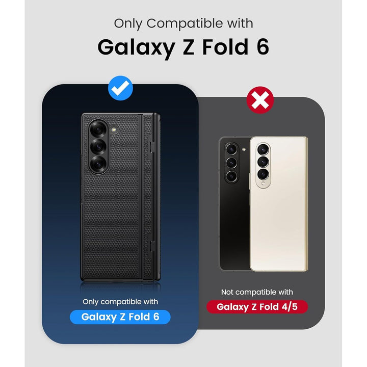 Galaxy Z Fold 6 Tough Case with Kickstand & Protector - DOKUTRONIX