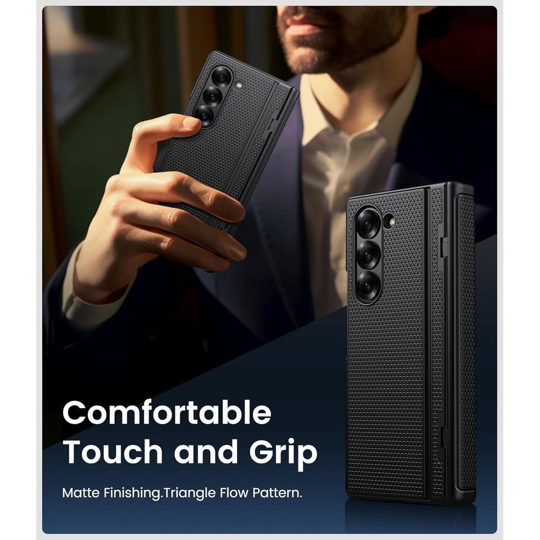 Galaxy Z Fold 6 Tough Case with Kickstand & Protector - DOKUTRONIX