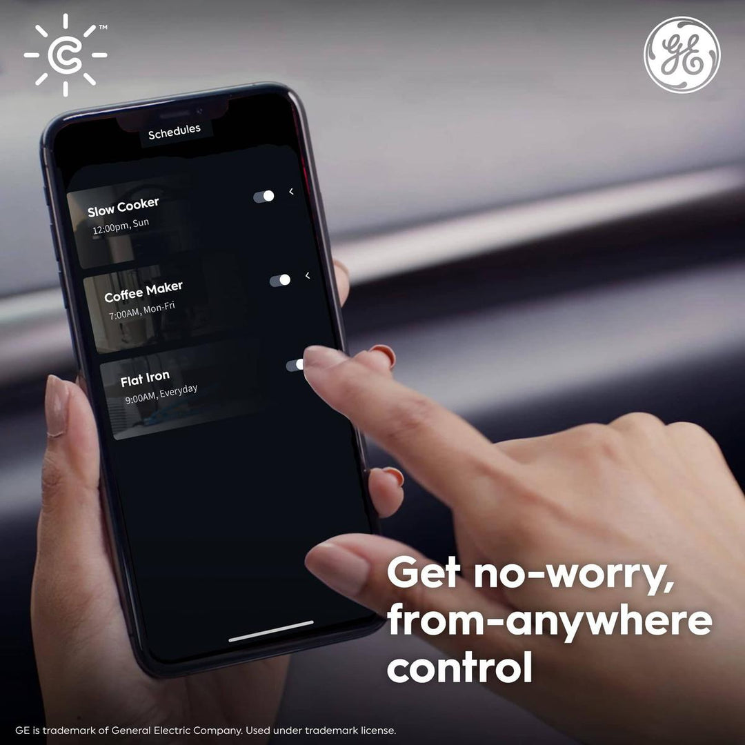 GE CYNC Smart Plug: Wi-Fi & Bluetooth Outlet Socket - DOKUTRONIX