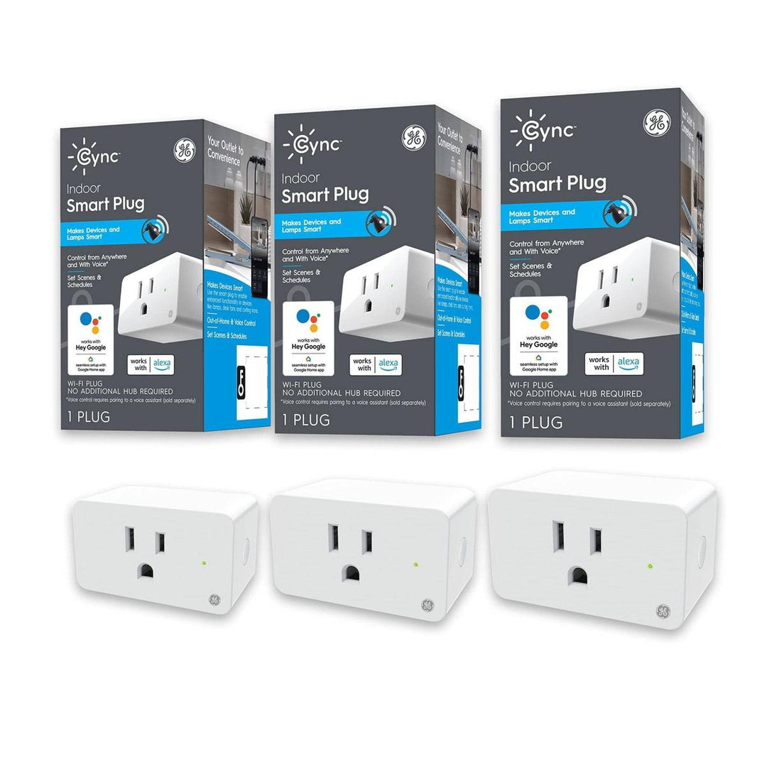 GE CYNC Smart Plug: Wi-Fi & Bluetooth Outlet Socket - DOKUTRONIX