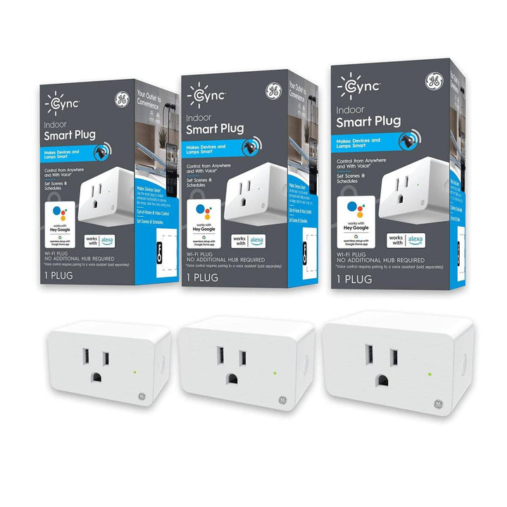 GE CYNC Smart Plug: Wi-Fi & Bluetooth Outlet Socket - DOKUTRONIX