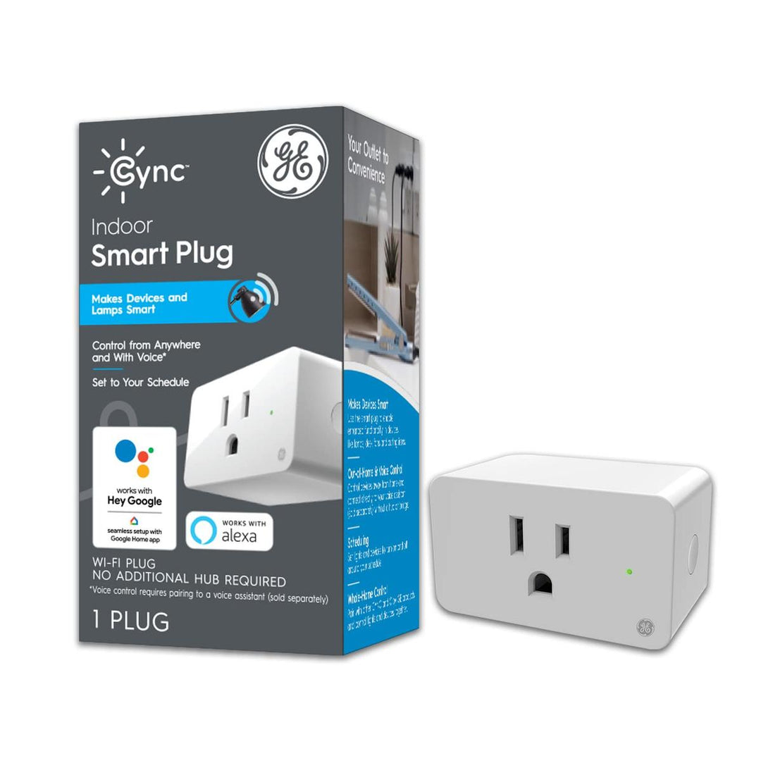 GE CYNC Smart Plug: Wi-Fi & Bluetooth Outlet Socket - DOKUTRONIX