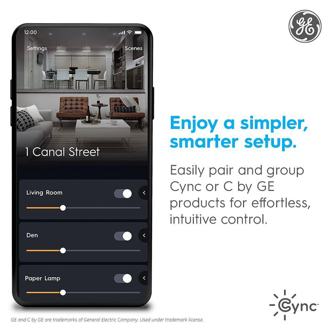 GE CYNC Smart Plug: Wi-Fi & Bluetooth Outlet Socket - DOKUTRONIX