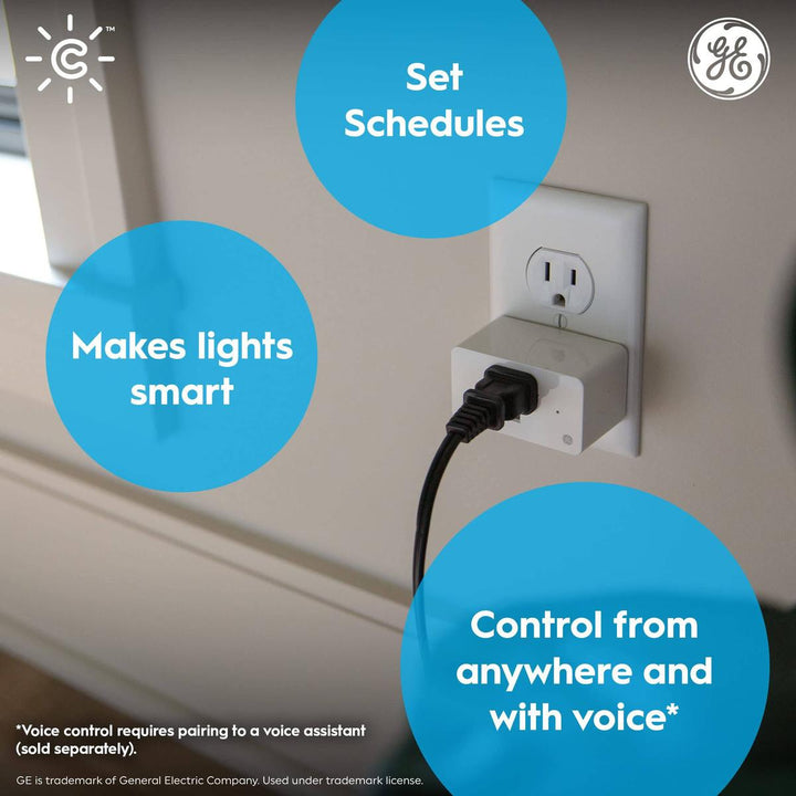 GE CYNC Smart Plug: Wi-Fi & Bluetooth Outlet Socket - DOKUTRONIX