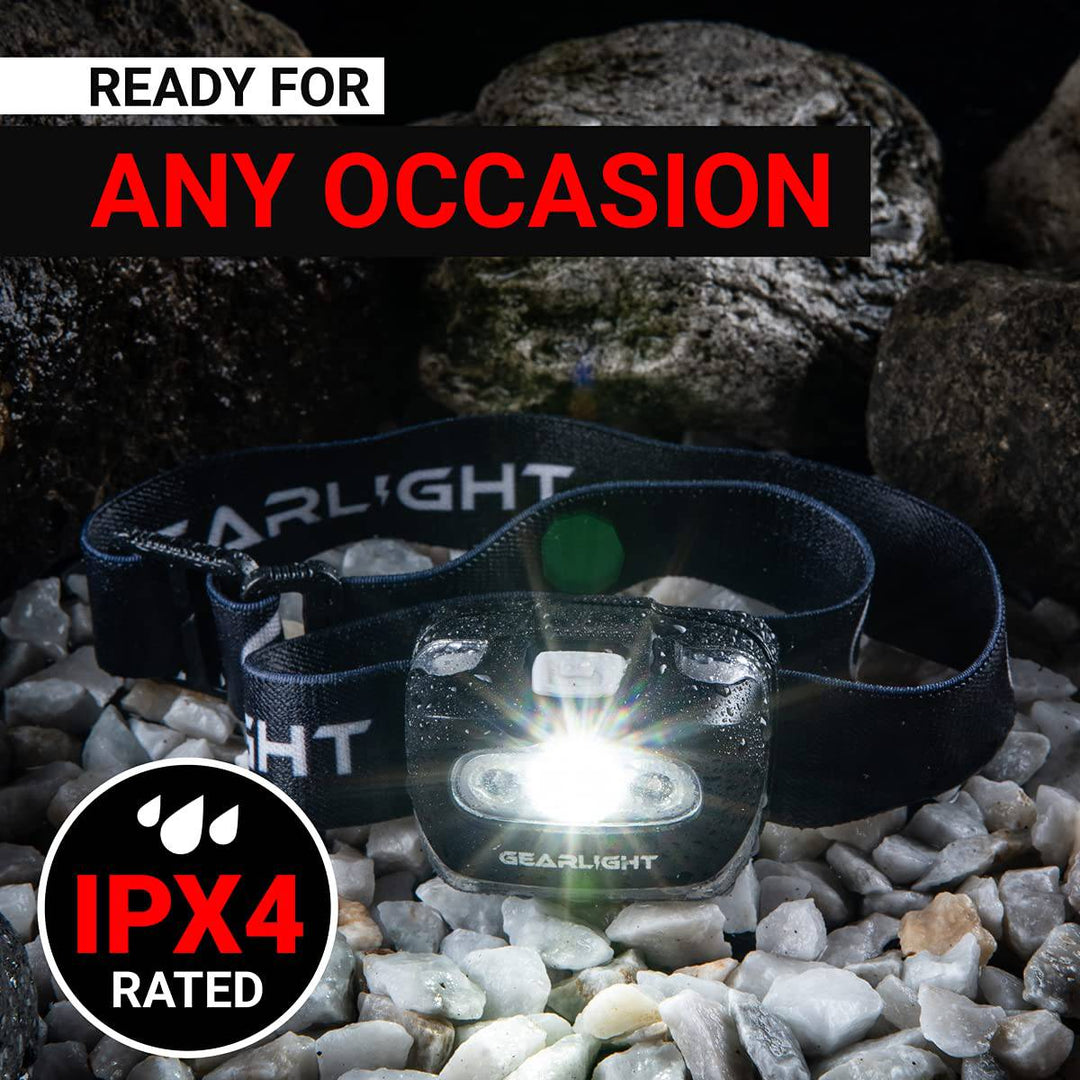 CampPro BrightBeam LED Headlamp - DOKUTRONIX