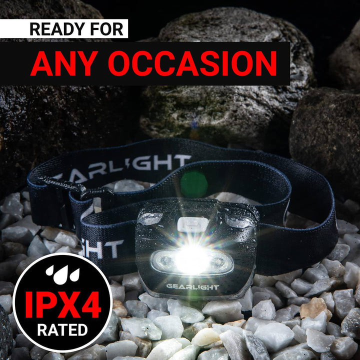 CampPro BrightBeam LED Headlamp - DOKUTRONIX