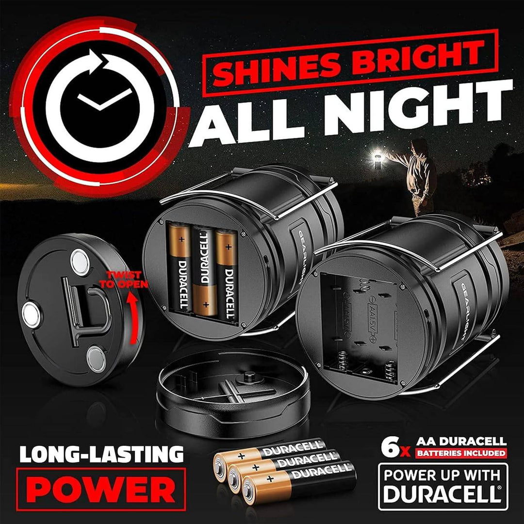 GearLight Pro Lantern: Portable LED for Emergencies - DOKUTRONIX