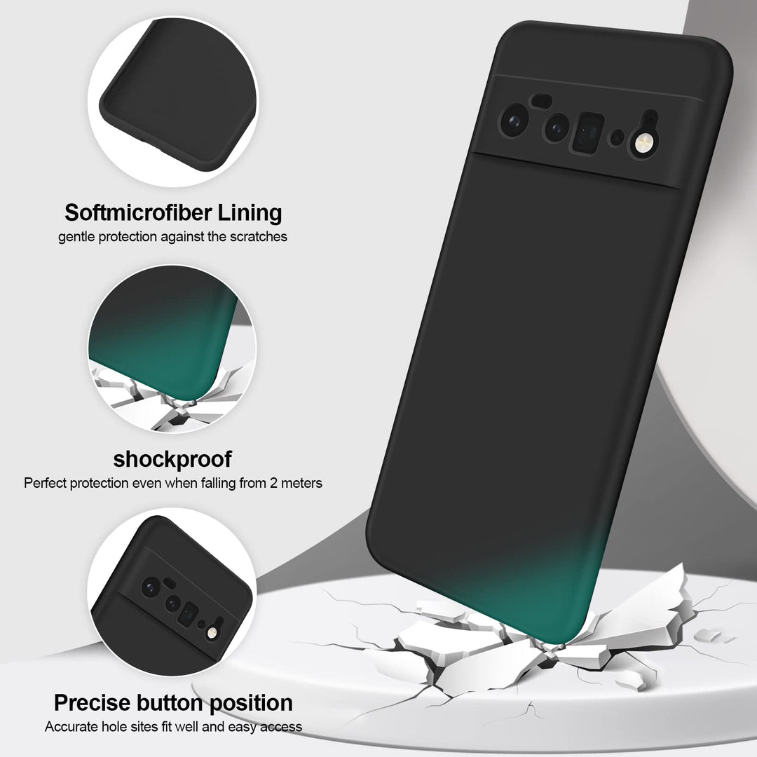 GiiYoon Silky Soft Pixel 6 Pro Case with Protection - DOKUTRONIX