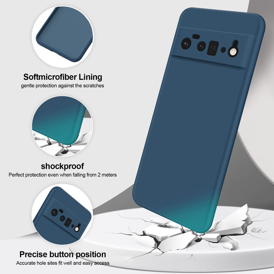 Pixel 6 Pro Blue Case - DOKUTRONIX