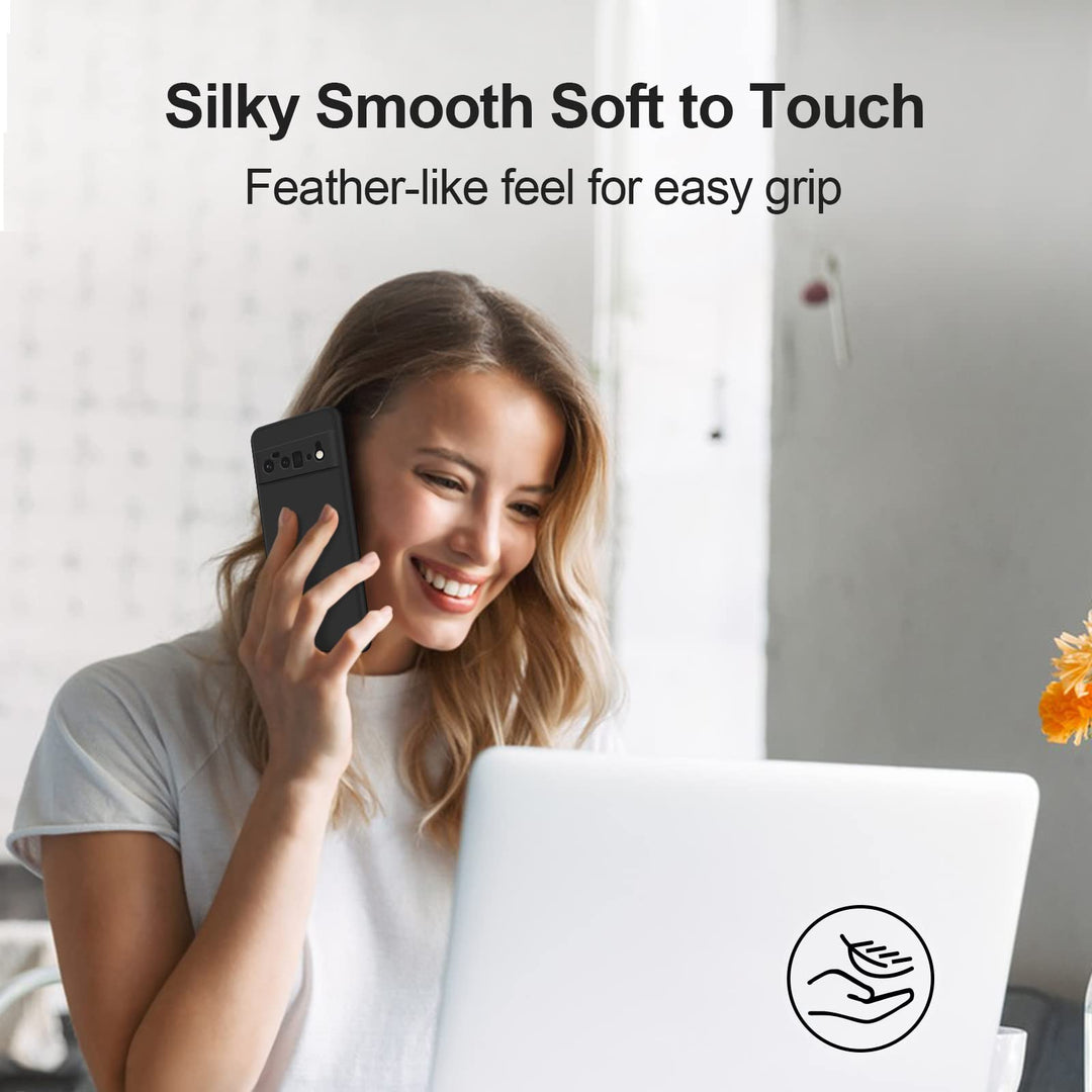 GiiYoon Silky Soft Pixel 6 Pro Case with Protection - DOKUTRONIX