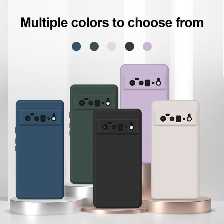 GiiYoon Silky Green Case for Google Pixel 6 Pro - DOKUTRONIX